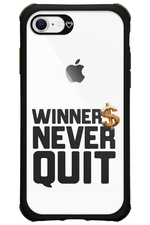 Winners Never Quit - Apple iPhone 8