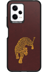 Burgundy Leopard - Xiaomi Redmi Note 12 5G