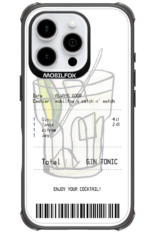 gin tonik - Apple iPhone 16 Pro