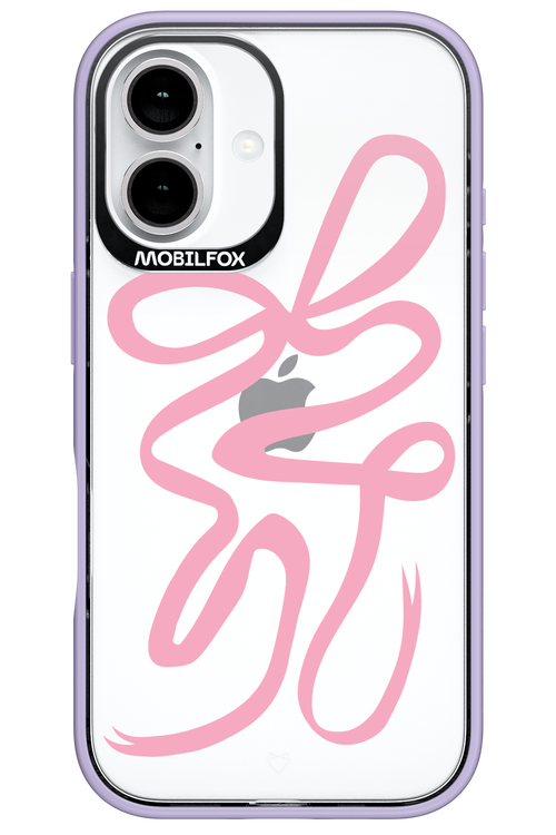 Pink Bow - Apple iPhone 16