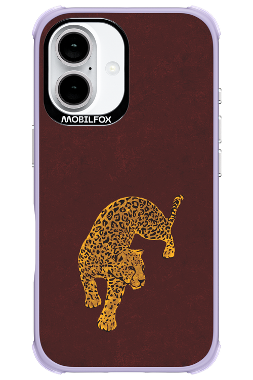 Burgundy Leopard - Apple iPhone 16