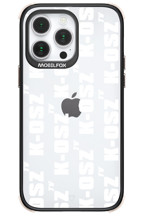 K-osz Transparent White - Apple iPhone 14 Pro Max