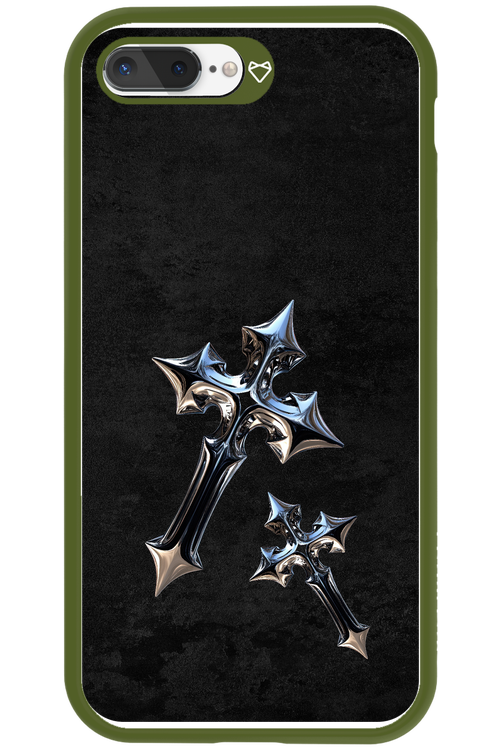 Chrome Crosses - Apple iPhone 8 Plus