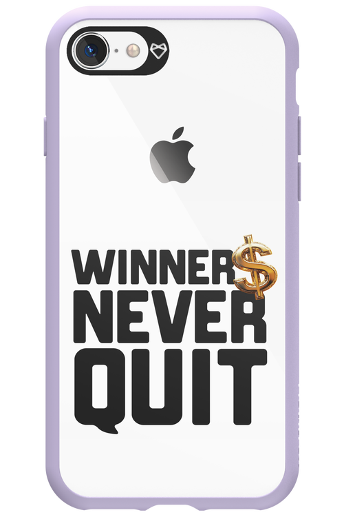 Winners Never Quit - Apple iPhone 8