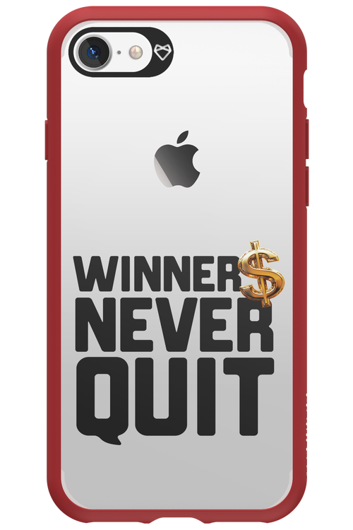 Winners Never Quit - Apple iPhone 7