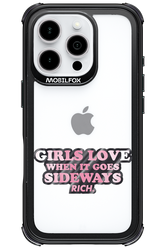 When it goes sideways - Apple iPhone 16 Pro