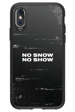 No snow, no show - Apple iPhone XS