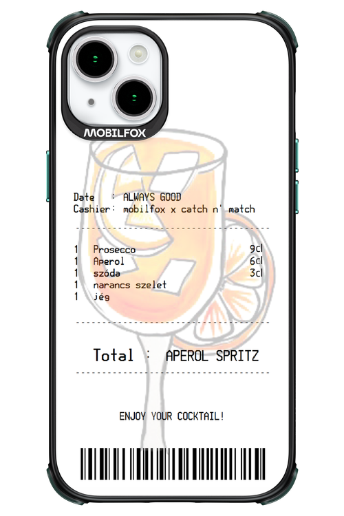 aperol spritz koktél - Apple iPhone 15 Plus