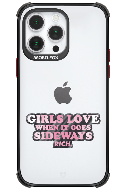 When it goes sideways - Apple iPhone 14 Pro Max