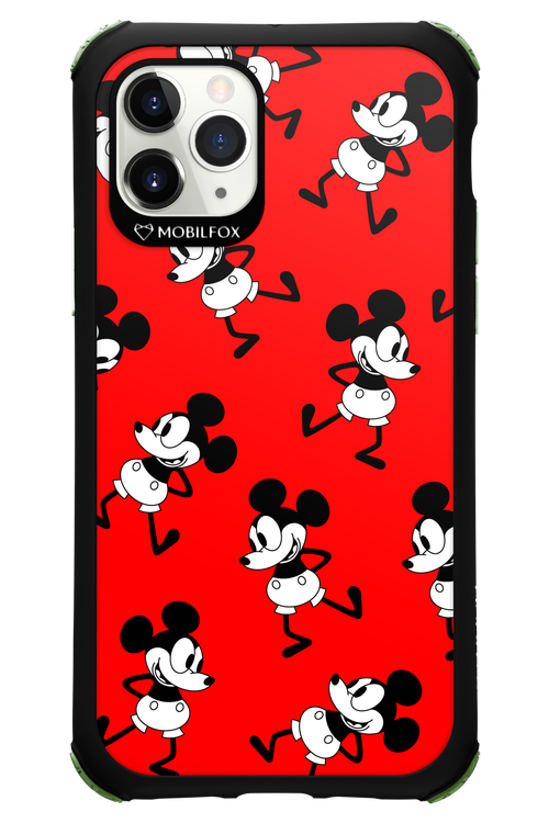 Iconic Mouse (red pattern) - Apple iPhone 11 Pro