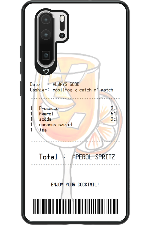 aperol spritz koktél - Huawei P30 Pro