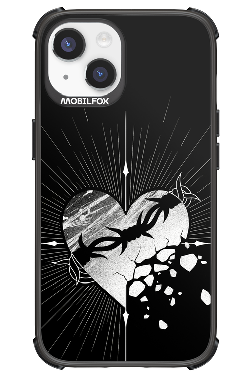 Fehér Szív - Apple iPhone 14