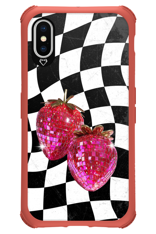 Disco Strawberry 2.0 - Apple iPhone X