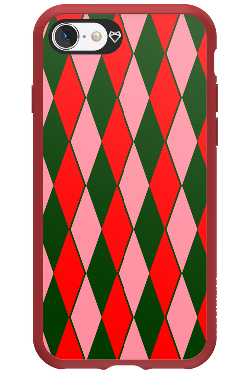 Retro Christmas - Apple iPhone 8