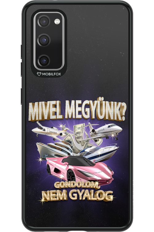 Mivel megyünk? - Samsung Galaxy S20 FE