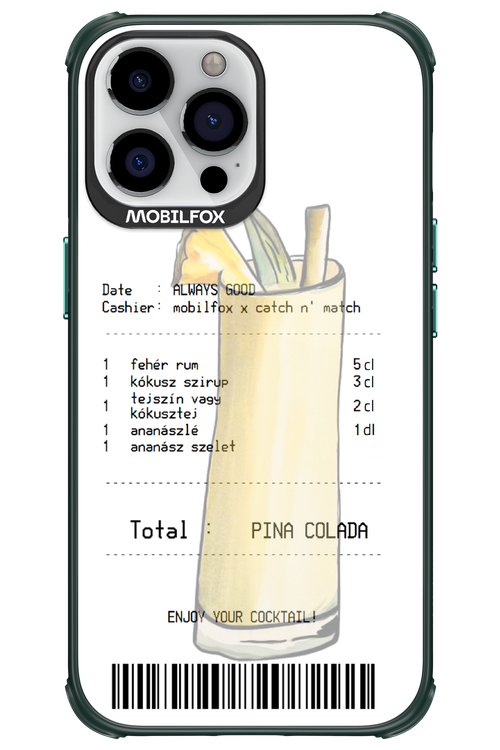 pina colada koktél - Apple iPhone 13 Pro Max