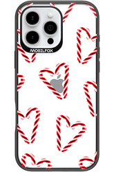 Candy Cane Hearts - Apple iPhone 16 Pro Max