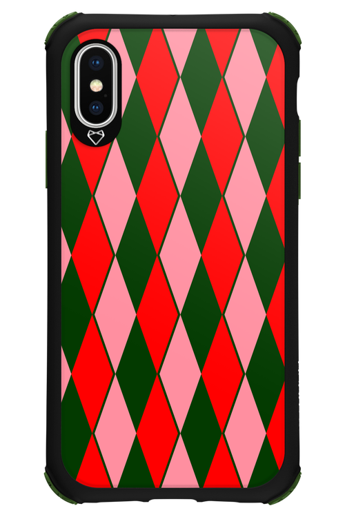 Retro Christmas - Apple iPhone XS