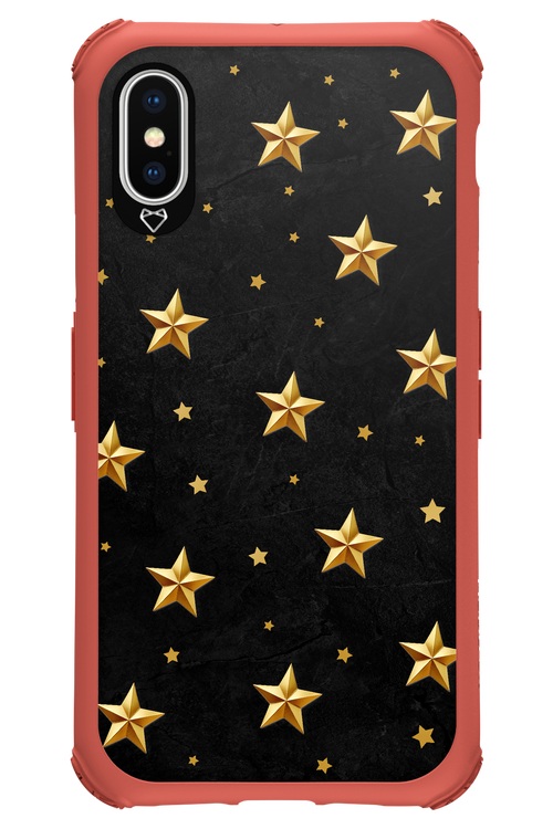 Golden Stars - Apple iPhone XS