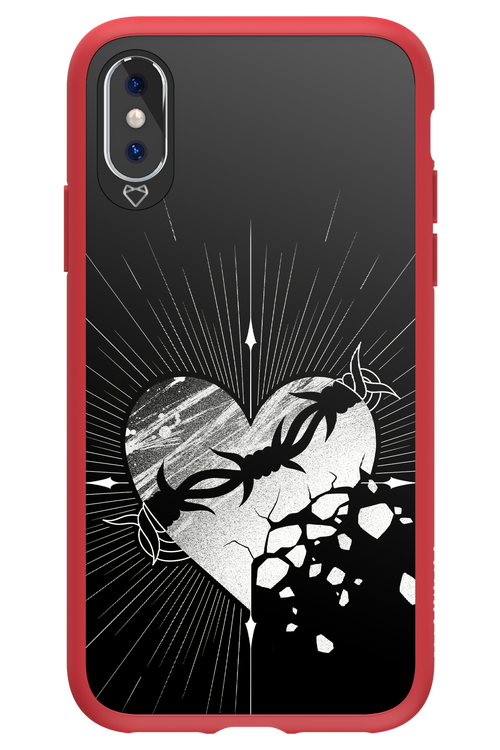 Fehér Szív 2.0 - Apple iPhone XS