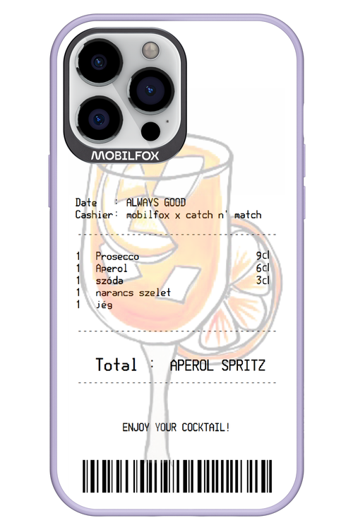 aperol spritz koktél - Apple iPhone 13 Pro Max