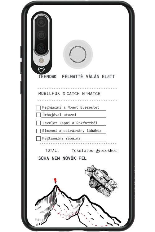 teendők felnőtté válás előtt - Huawei P30 Lite