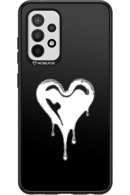 Heart Black - Samsung Galaxy A52 / A52 5G / A52s