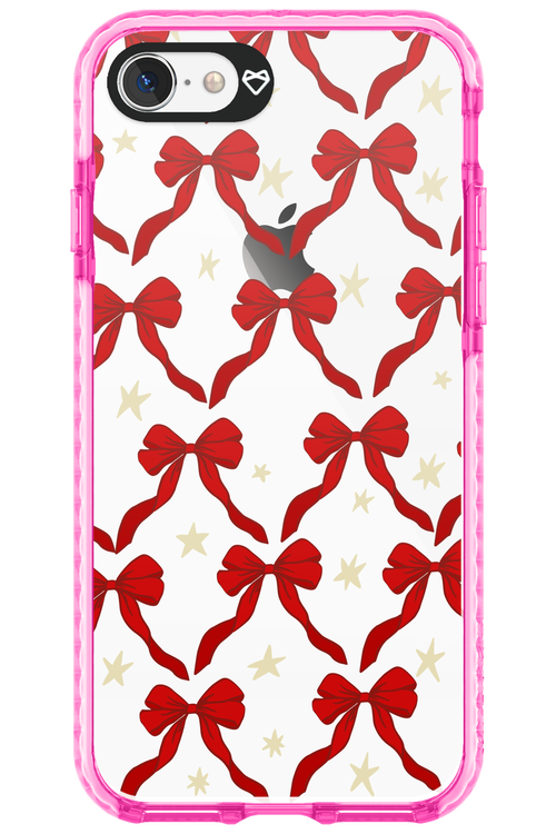 Bow & Stars (Transparent) - Apple iPhone 8