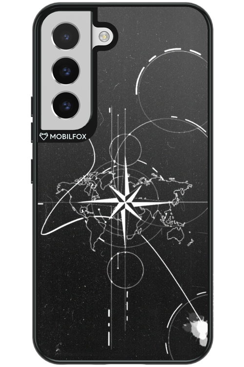 World Traveler Black - Samsung Galaxy S22