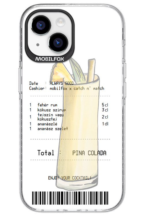 pina colada koktél - Apple iPhone 15