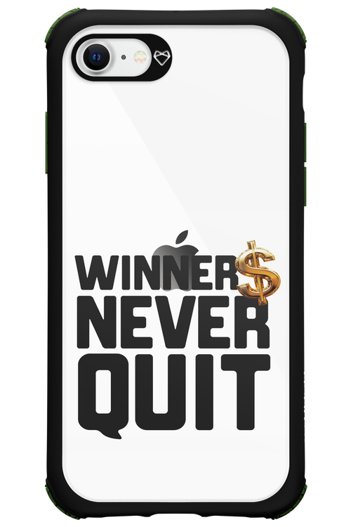 Winners Never Quit - Apple iPhone SE 2020