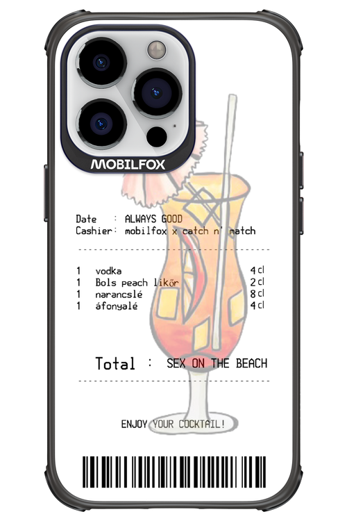 sex on the beach koktél - Apple iPhone 13 Pro