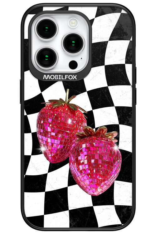 Disco Strawberry 2.0 - Apple iPhone 15 Pro