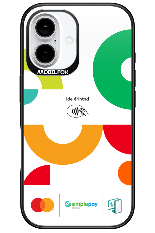 SimplePay White - Apple iPhone 16