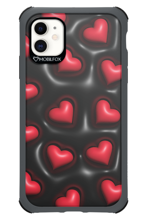 Hearts in love - Apple iPhone 11