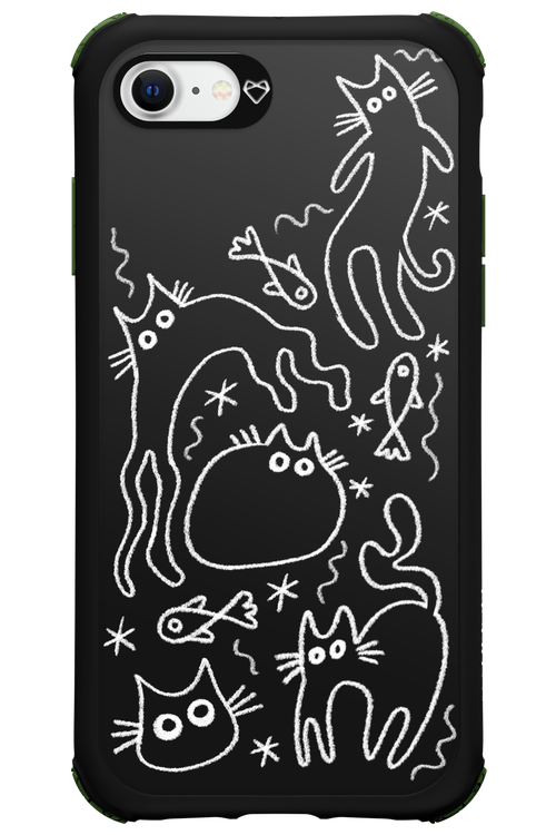 CHALK_CATS 2.0 - Apple iPhone 8