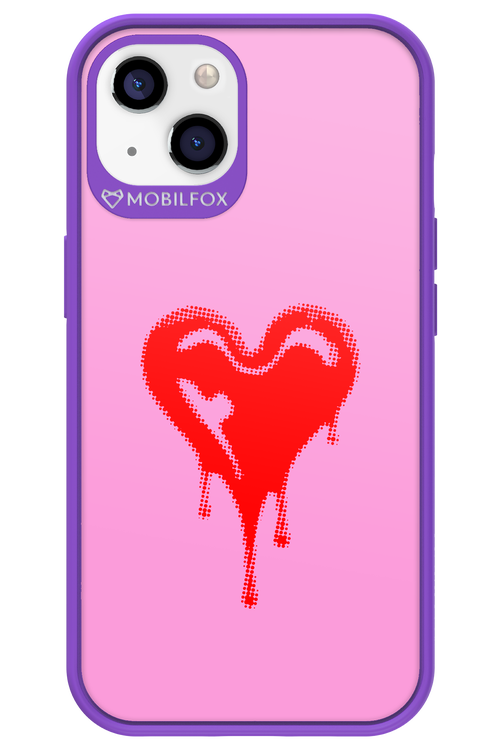 Heart Pink - Apple iPhone 13