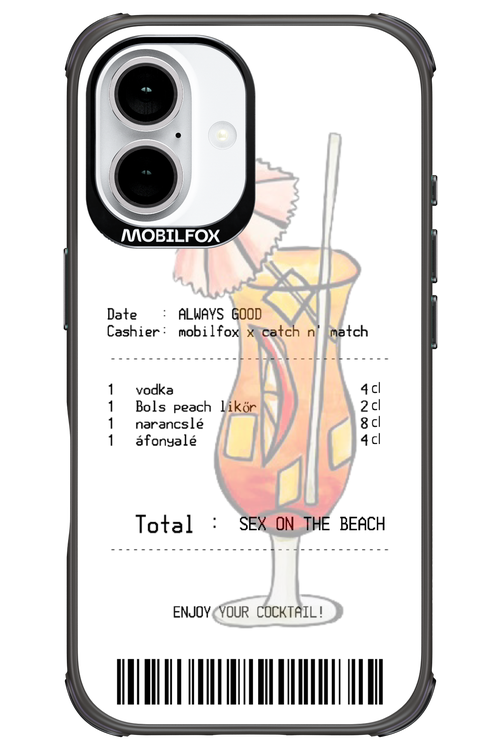 sex on the beach koktél - Apple iPhone 16