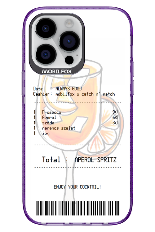 aperol spritz koktél - Apple iPhone 14 Pro Max
