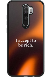 I accept to be rich - Xiaomi Redmi Note 8 Pro