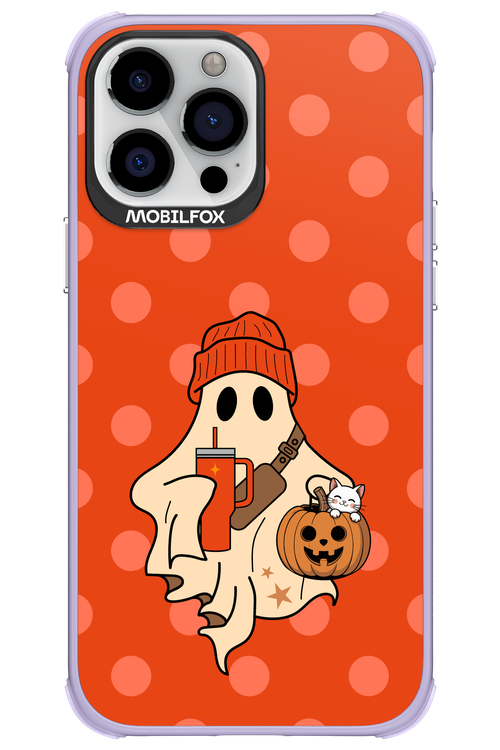 Ghost Girl (Orange) - Apple iPhone 13 Pro Max