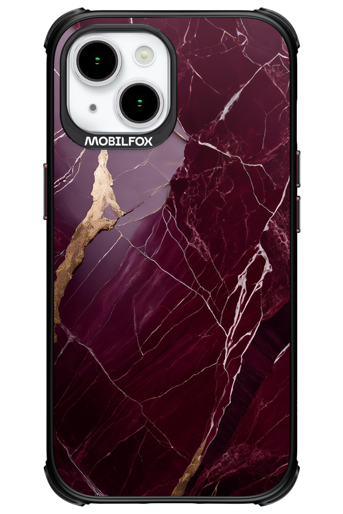 Burgundy Marble - Apple iPhone 15