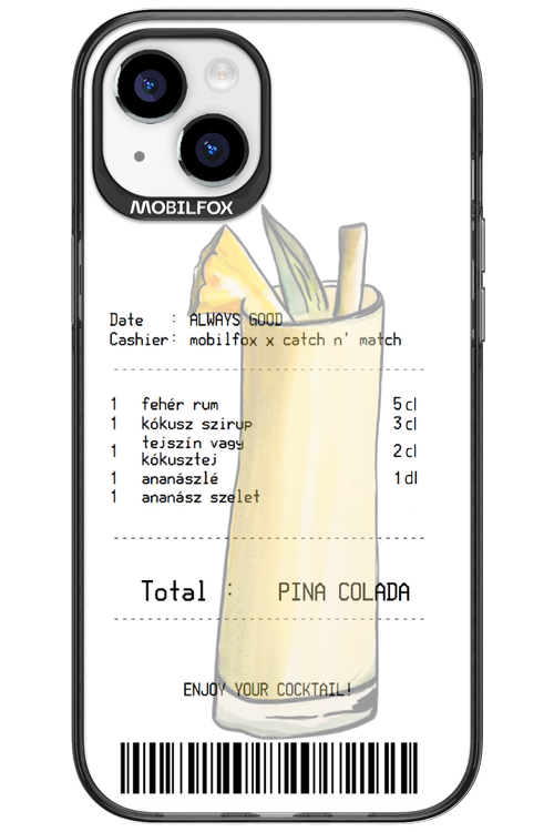 pina colada koktél - Apple iPhone 15 Plus