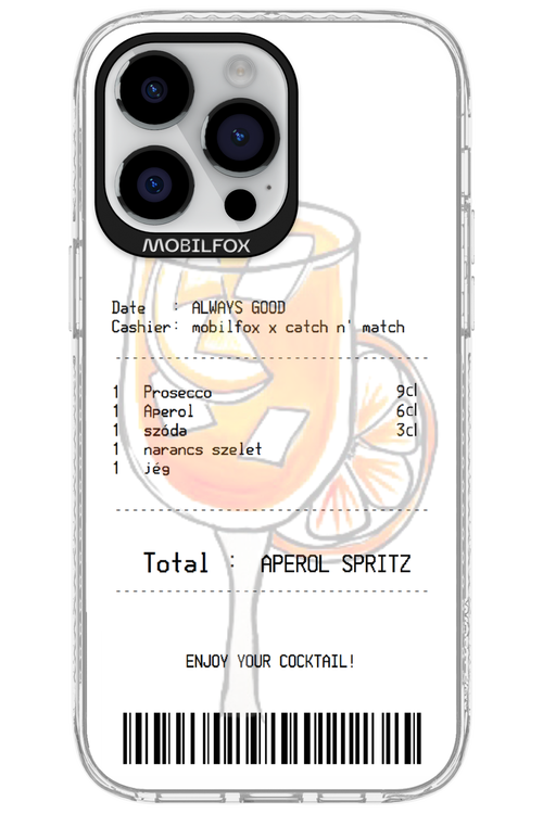 aperol spritz koktél - Apple iPhone 14 Pro Max