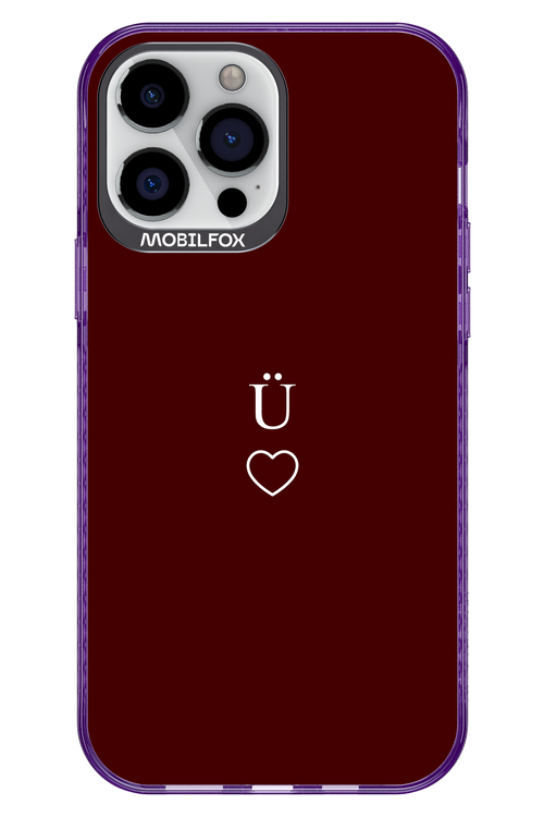 U Burgundia II 2.0 - Apple iPhone 13 Pro Max