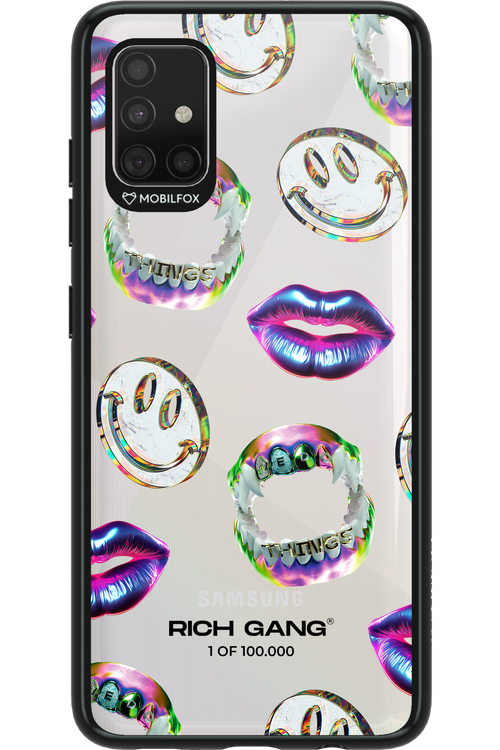 Crazy Rich Transparent - Samsung Galaxy A51