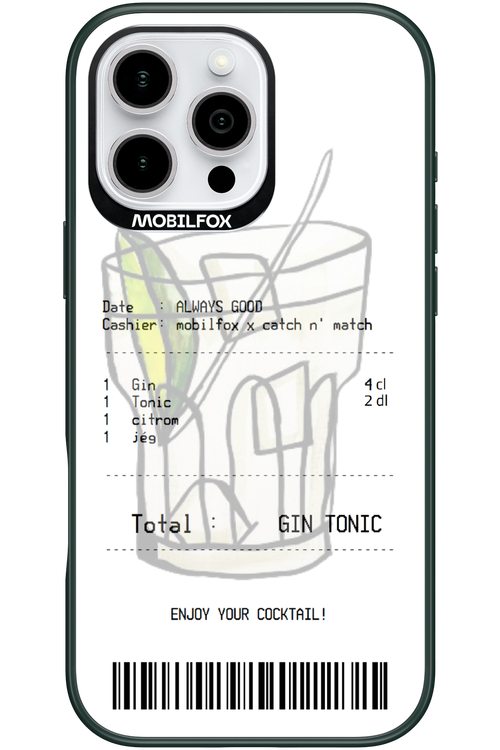 gin tonik - Apple iPhone 16 Pro Max