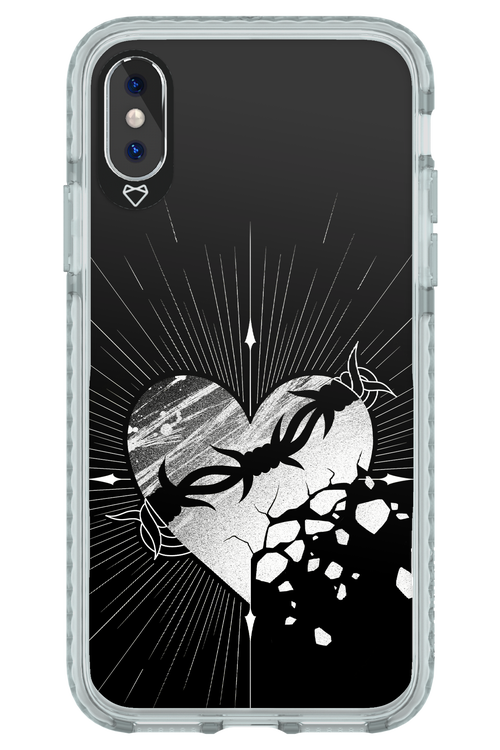 Fehér Szív 2.0 - Apple iPhone X