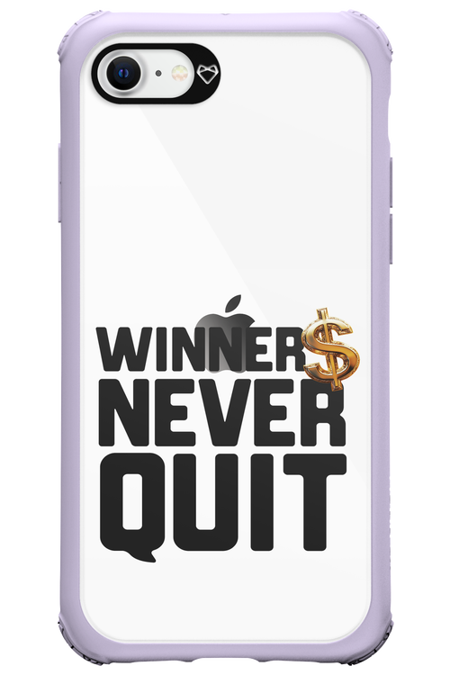Winners Never Quit - Apple iPhone SE 2020