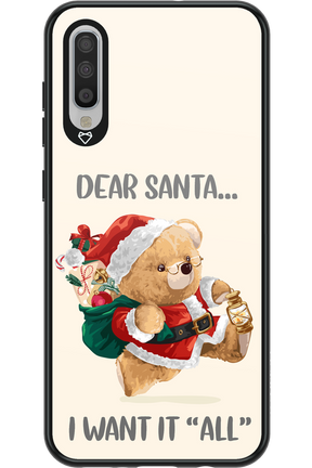 Dear Santa i want it all - Samsung Galaxy A70